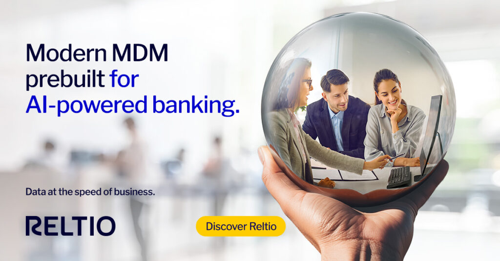 Reltio FinServices LinkedIn 1200x627 Ad 1