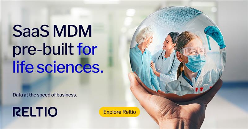 Reltio Life Science LinkedIn 1200x627 Ad 1